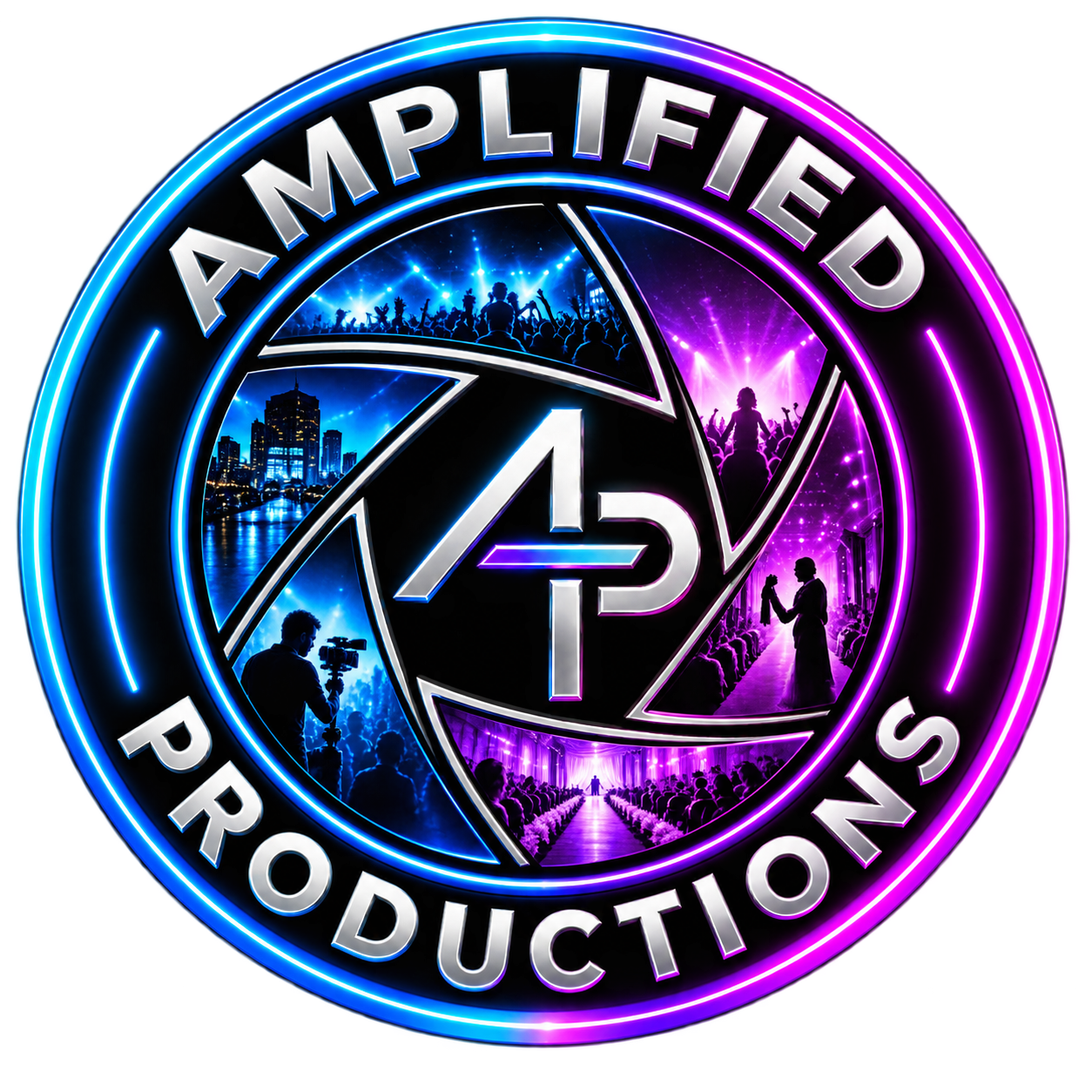 Amplified Productions photography and film logo